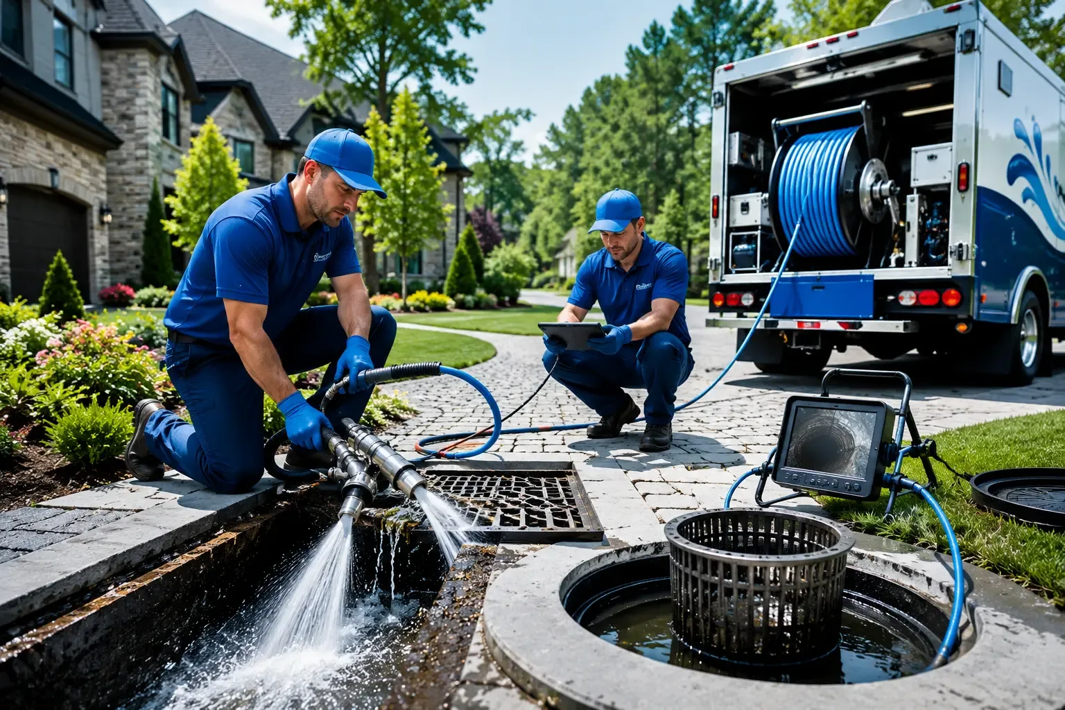 Local outdoor drain cleaning professionals in Ligonier, IN